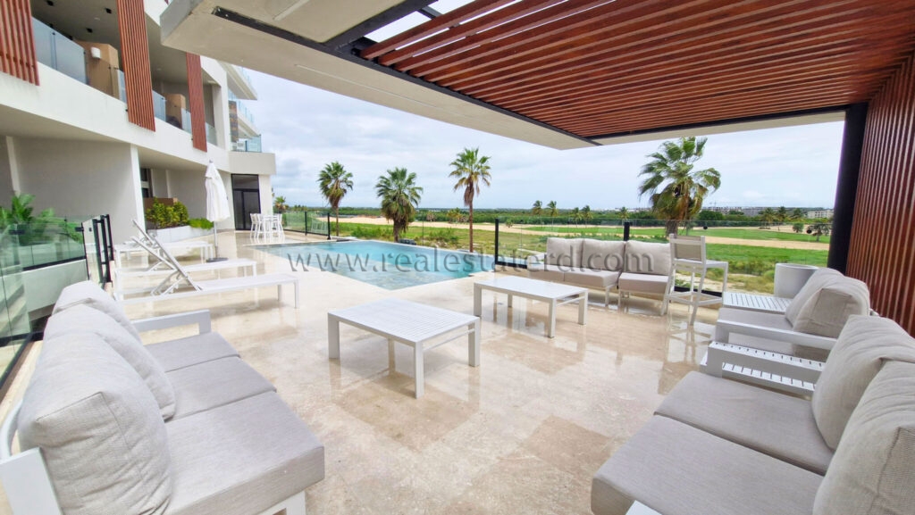 One bedroom apartament walking to the beach in Cap Cana for rent 5