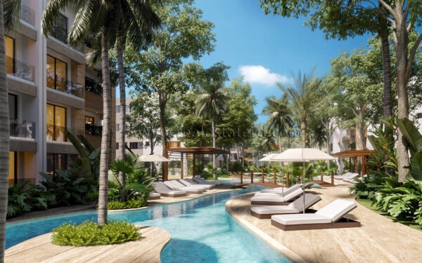 Апартамент с 1 спальней в Garden City Punta Cana 2